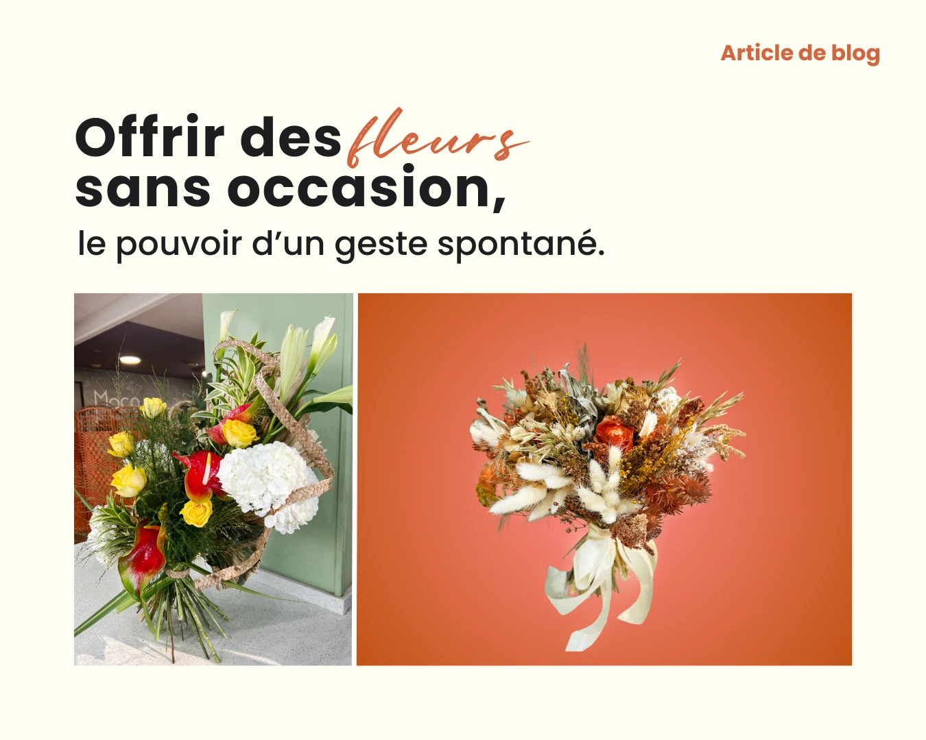 You are currently viewing Offrir des fleurs sans occasion : le pouvoir d’un geste spontané