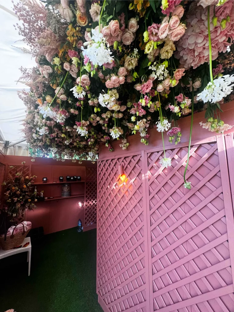 plafond floral macq la boutik designer floral