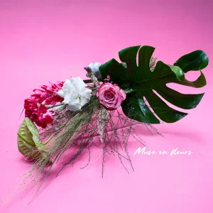 Muse en fleurs